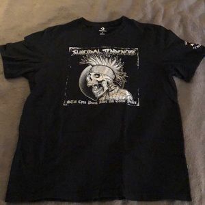 Suicidal Tendencies x Converse T shirt. RARE.